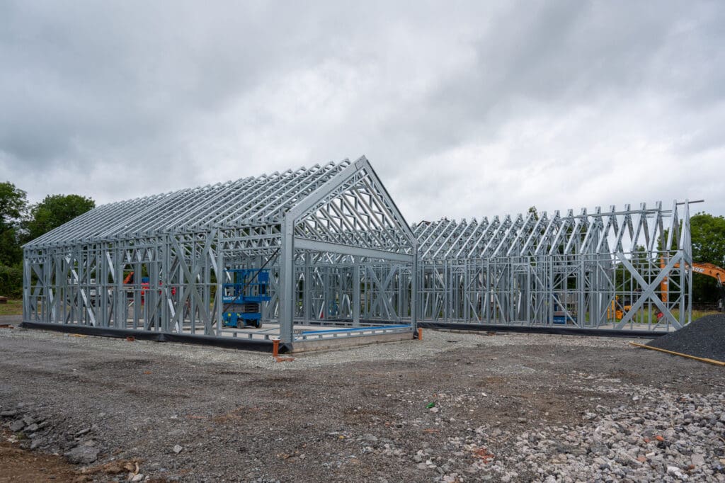 Shanette Steel Frame H Shaped House