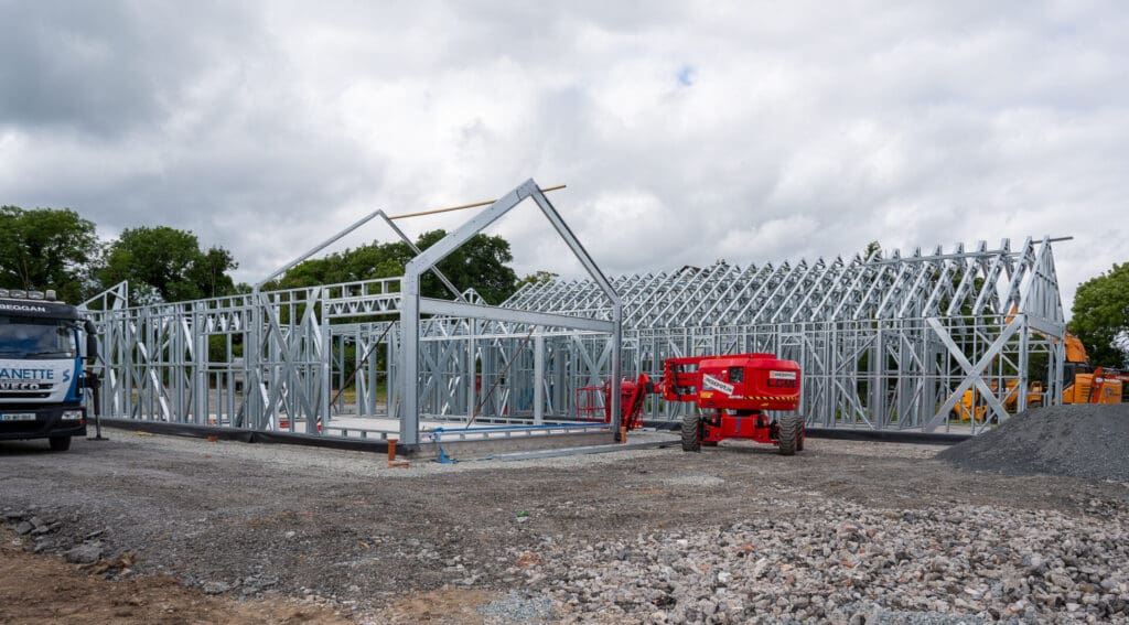 Shanette Steel Frame H Shaped House