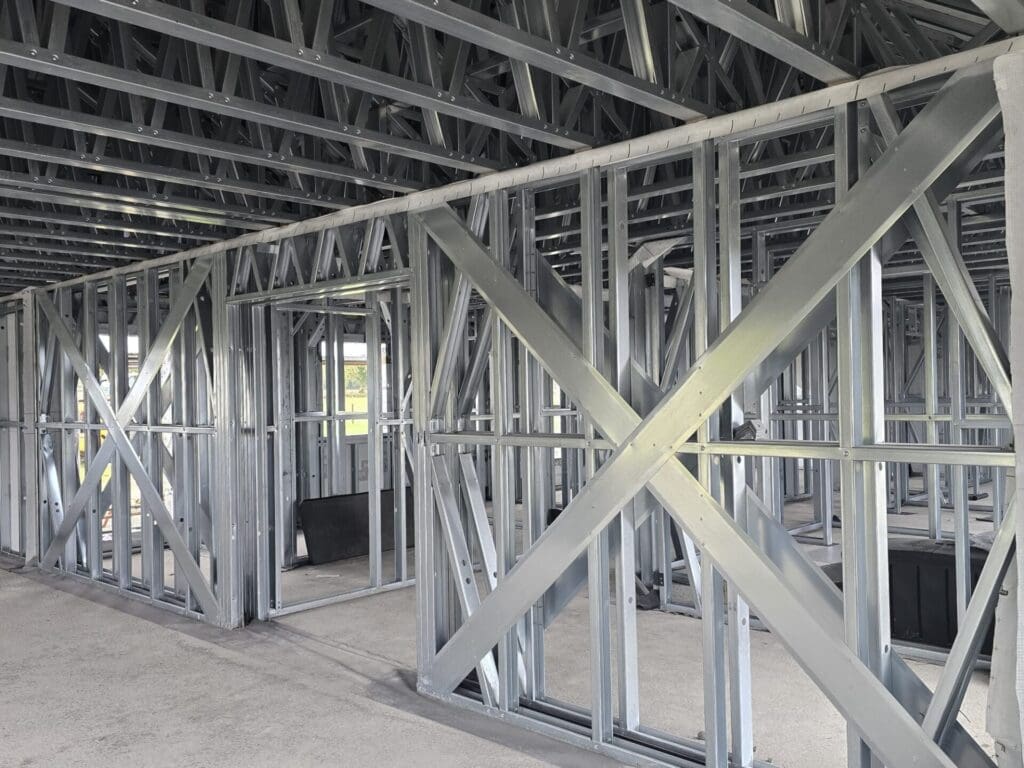 New build home in Ireland featuring Shanette steel frame structure